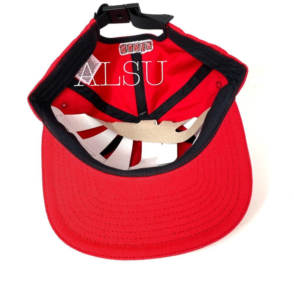 VANS x Baker Jockey Cotton SnapBack Red Unisex - Picture 5 of 7